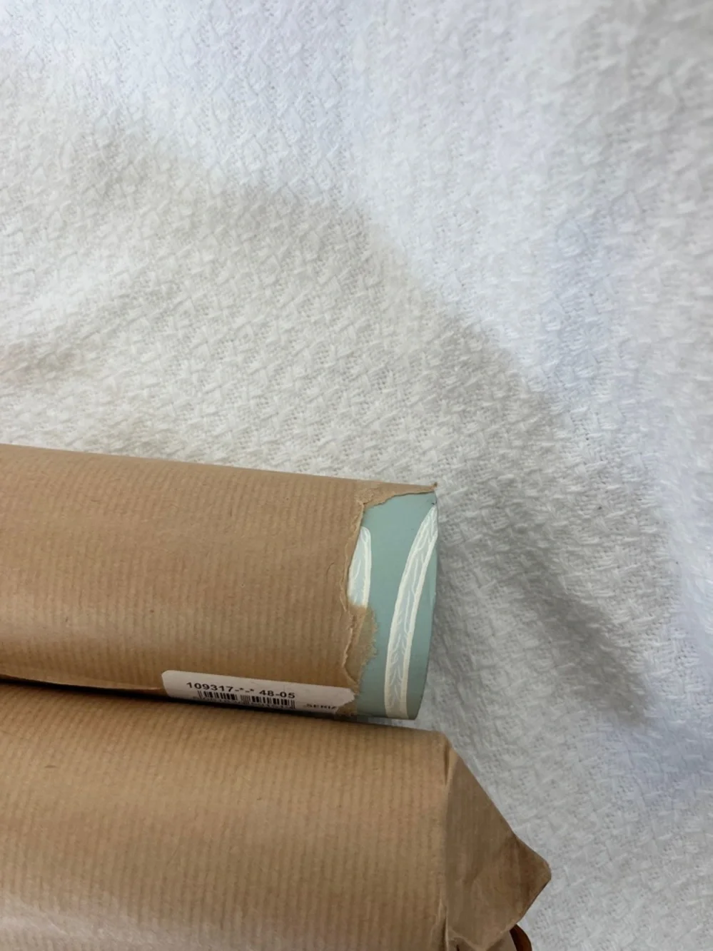 Farrow & Ball Wallpaper Tourbillon Blue Green 2 Full Rolls BP 4805
